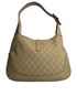 J Jackie O Monogram Handbag, back view